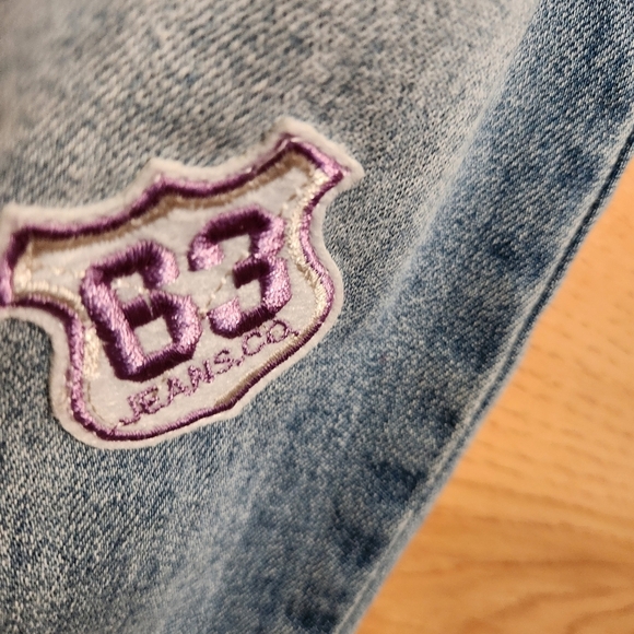 STS BLUE TOMBOY SKINNY SLOUCH PATCH JEAN SIZE 24 LIKE NEW! - Picture 9 of 13